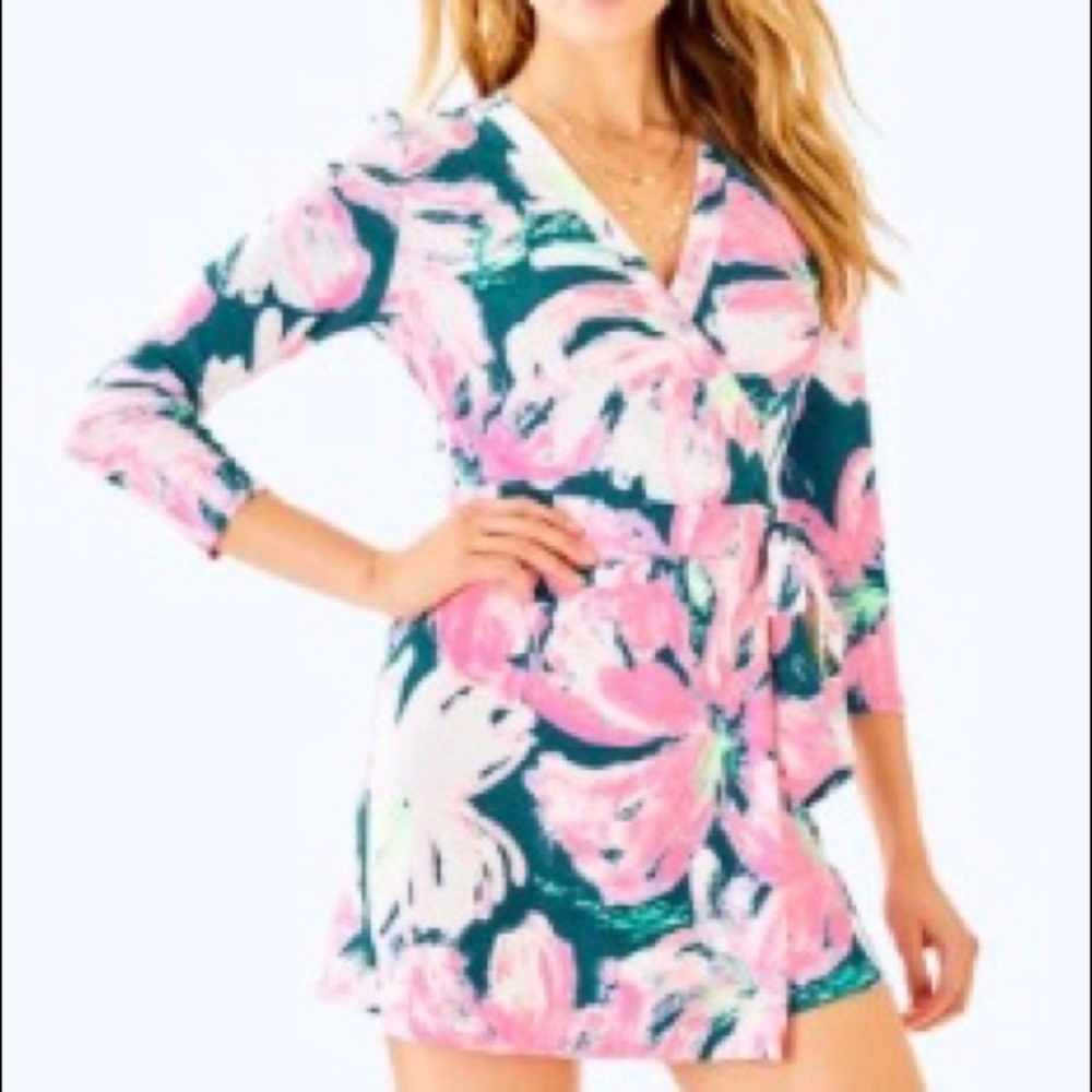 Lilly Pulitzer “KARLIE” wrap romper